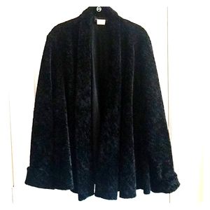 Black poodle cape
